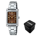 Жіночий годинник Casio LTP-1234DD-5A Сріблястий ( AT1141-0466 )