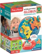 Інтерактивна іграшка Clementoni Глобус дошкільника (польська версія) (8005125507573)