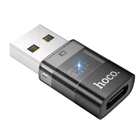 Адаптер перехідник Hoco UA36C USB to Type-C чорний