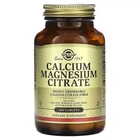 Витамины и минералы Solgar Calcium Magnesium Citrate 100 таблеток
