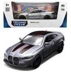 Іграшкова металева спортивна машинка BMW M4 CSL TechnoDrive інерційна масштаб 1:38