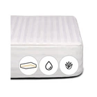 Наматрасник MirSon Royal Pearl Тенсель (Modal) Waterproof Aloe Vera 319/3 120x190 см (2200000377890) MirSon 2200000377890 892926