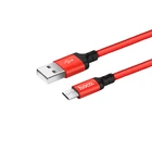 Кабель USB HOCO X14 Time-speed Type-C (3A) (1M) Червоний