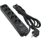Сітковий фільтр живлення Patron 3.0 m3*1mm2 (SP-1053) 5 розеток BLACK (EXT-PN-SP-1053)