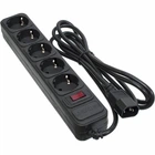 Сітковий фільтр живлення Patron 2 m3*1mm2 (SP-1055U) 5 розеток BLACK (EXT-PN-SP-1055U)