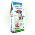 Сухой корм Happy Pet для взрослых собак средних пород на основе 3-х видов мяса