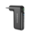 Автомобільний приймач Borofone BC35 Wideway AUX BT receiver 3.5mm акумулятор 150mAh, 10ч, роботи Black