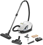 Пылесос моющий DS 6 Plus, 650Вт, пыль -0.6л, вода -2 л, НЕРА, белый Karcher (teh0016439)