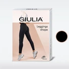 Спортивні легінси для фітнесу високі жіночі Giulia Leggings Shape S-M Чорні (4823116921917)