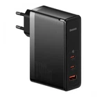 Зарядное устройство СЗУ Baseus GaN5 Pro Fast Charger QC4.0+PD3.1 140W USB+2Type-C 5A Black (CCGAN140CE)