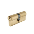Цилиндр MVM Р6Е 30x30 ключ-ключ 60 мм матовая латунь (P6E30/30 SB)