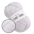 YarnArt Cord Yarn, Белый №751 толстая трикотажная пряжа, для сумок, пуфов, корзин, декора, ЯрнАрт Корд Ярн