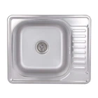 Кухонна мийка Brinex 5848 0,8 мм Satin (BRIN5848SAT08)