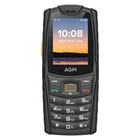 Мобільний телефон смартфон AGM M6 black Russian keyboard IP69K екран 2,4'', 2 SIM, 2500 мАг