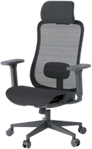 Крісло офісне OfficePro Wave OC670-B-B-B
