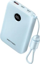 Внешний аккумулятор (Power Bank) Vention 10000mAh 22.5W Blue (FKAL0-C)
