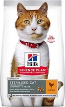 Сухой корм для стерилизованных молодых и взрослых кошек Hill's Science Plan Young Adult Sterilised с курицей
