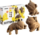 3D пазл-конструктор Cartonic 3D Puzzle Kittens Trio 254 элементов (CARTKITTENS)