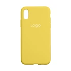 Чохол Silicone Case Full Size (AA) для iPhone Xr 04.Yellow
