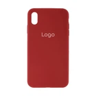 Чохол Silicone Case Full Size (AA) для iPhone Xs Max 25.Camelia