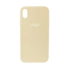 Чохол Silicone Case Full Size (AA) для iPhone Xr 60.Cream Yellow