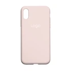 Чохол Silicone Case Full Size (AA) для iPhone Xs Max 81.Chalk Pink