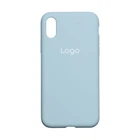 Чохол Silicone Case Full Size (AA) для iPhone Xs Max 05.Lilac