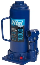 Домкрат гидравлический бутылочный Vitol 10 т 230-460 мм 7 кг (T91004 ДБ-10004)