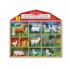 Детский игровой набор "Животные фермы" MelissaandDoug MD594, 10 штук
