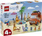 Лего Блуї Пляж і сімейна поїздка на автомобілі Блуї Lego Bluey 11202