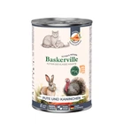 Влажный корм для кошек Baskerville FOS Holistic Индейка и кролик 400 г