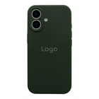 Чохол Premium Silicone Case Full Size with Frame для iPhone 16 71.Cyprus Green