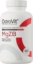 Магний + Цинк + Витамин B6 OstroVit MgZB 90 таблеток (5902232610956)
