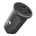 Зарядное устройство ColorWay 2USB Car (Type-C PD20W + USB QC3.0 ) (38W) Gray (CW-CHA029PD-GR)