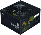 Блок живлення Zalman Decamax (600W) 85%, 80 Plus, 120мм, 1xMB 24pin(20+4), 1xCPU 8pin(4+4), 3xMolex, 6xSATA, 2xPCIe 8pin(6+2)