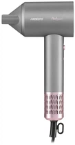 Фен Pink Touch, 1600Вт, 2 швидкості, 3темп.режими, іонізація, дифузор, магнітні насадки, сір ARDESTO 000329237
