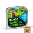 Вологий корм Monge BWild Adult Анчоус 100 г