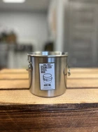 Кружка із нержавіючої сталі 600мл Mil-Tec TRINKBECHER STAINLESS STEEL 600 ML (DRAHTGRIFFE) (14602600)
