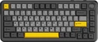 Клавіатура Ajazz AK820 MAX Magnetic Switches Black/Gray/Yellow (AK820MAX-WM-BGY)