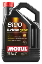 Моторное масло Motul 8100 X-clean gen2