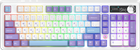 Бездротова механічна клавіатура Ajazz ak980 v2 Gift Switch v2 Purple White Blue (ak980-v2-g-pwb)