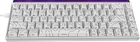Дротова механічна клавіатура Ajazz NK68 Red switches Side Contour White (NK68-R-S-W)