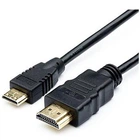 Кабель HDMI (M) - mini HDMI (M), 1 м, черный, Atcom, V1.4 (11501)