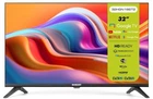 Телевизор 32' Romsat 32HGN18ST2, 1366х768, 60 Гц, Smart TV, Google TV, DVB-T2/C, 3xHDMI, 2xUSB, VESA 200x100