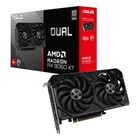 Видеокарта Radeon RX 9060 XT, Asus, DUAL, 16Gb GDDR6, 128-bit, HDMI/2xDP, 3250/20000 MHz, 8-pin (DUAL-RX9060XT-16G)