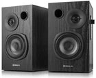 Колонки 2.0 REAL-EL S-235 черный, 2 x 9 Вт, МДФ, питание от 220V, управление сбоку