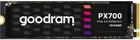 Твердотільний накопичувач SSD 2Tb, Goodram PX700, PCI-E 4.0 x4, M.2 2280, 3D TLC, 7400/6500 МБ/с (SSDPR-PX700-02T-80)