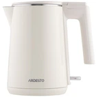 Электрочайник Ardesto EKL-F1BG, бежевый, 1500W, 1л, дисковый, двойной корпус, индикатор уровня воды, контроллер Strix