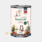 Влажный корм для кошек Baskerville FOS Holistic Конина с клюквой 400 г