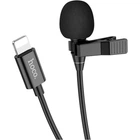 Петличний мікрофон Hoco L14 Lightning 2m Black [136291]